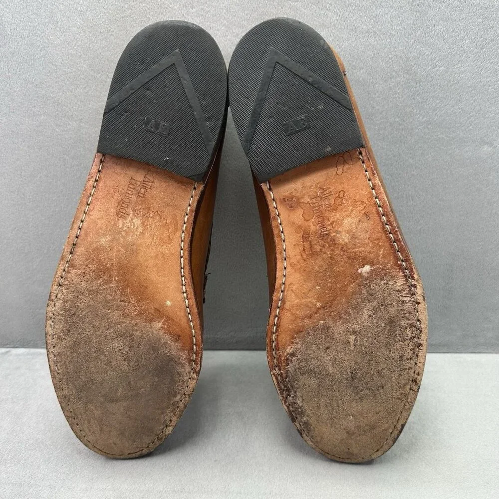 Allen Edmonds Monterey Mens Size 11 (E) Kiltie Loafer Brown Leather Cross Buckle